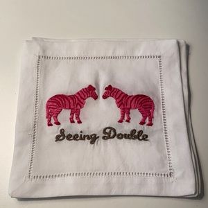 Austin Morgan cocktail napkin set